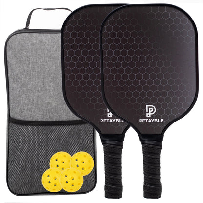 USAPA Pickleball Paddles - Fiberglass Racquet Gift Set