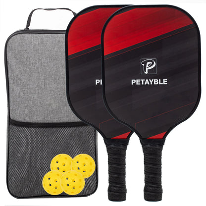 USAPA Pickleball Paddles - Fiberglass Racquet Gift Set