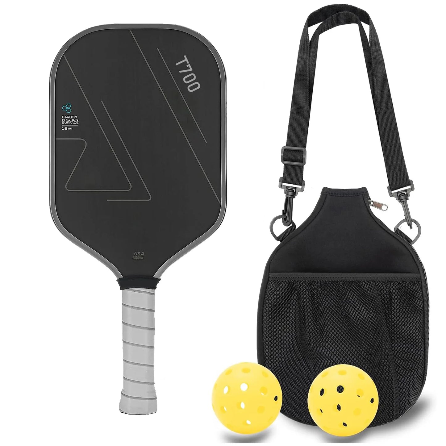 2024 Joola Pickleball Paddle: Carbon Fiber 16mm Tournament