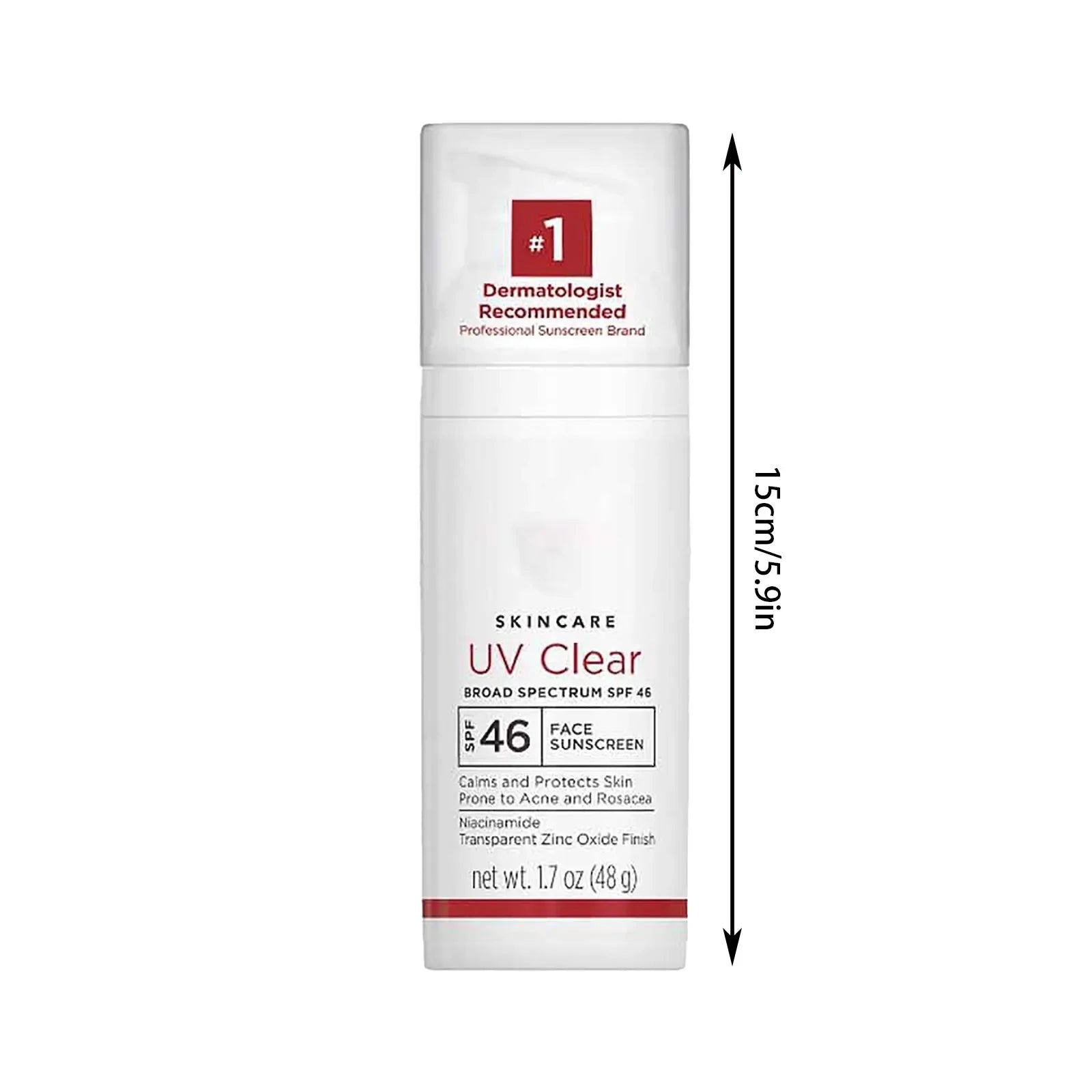 Sunscreen Cream SPF50+ UV Protection, Refreshing 48g