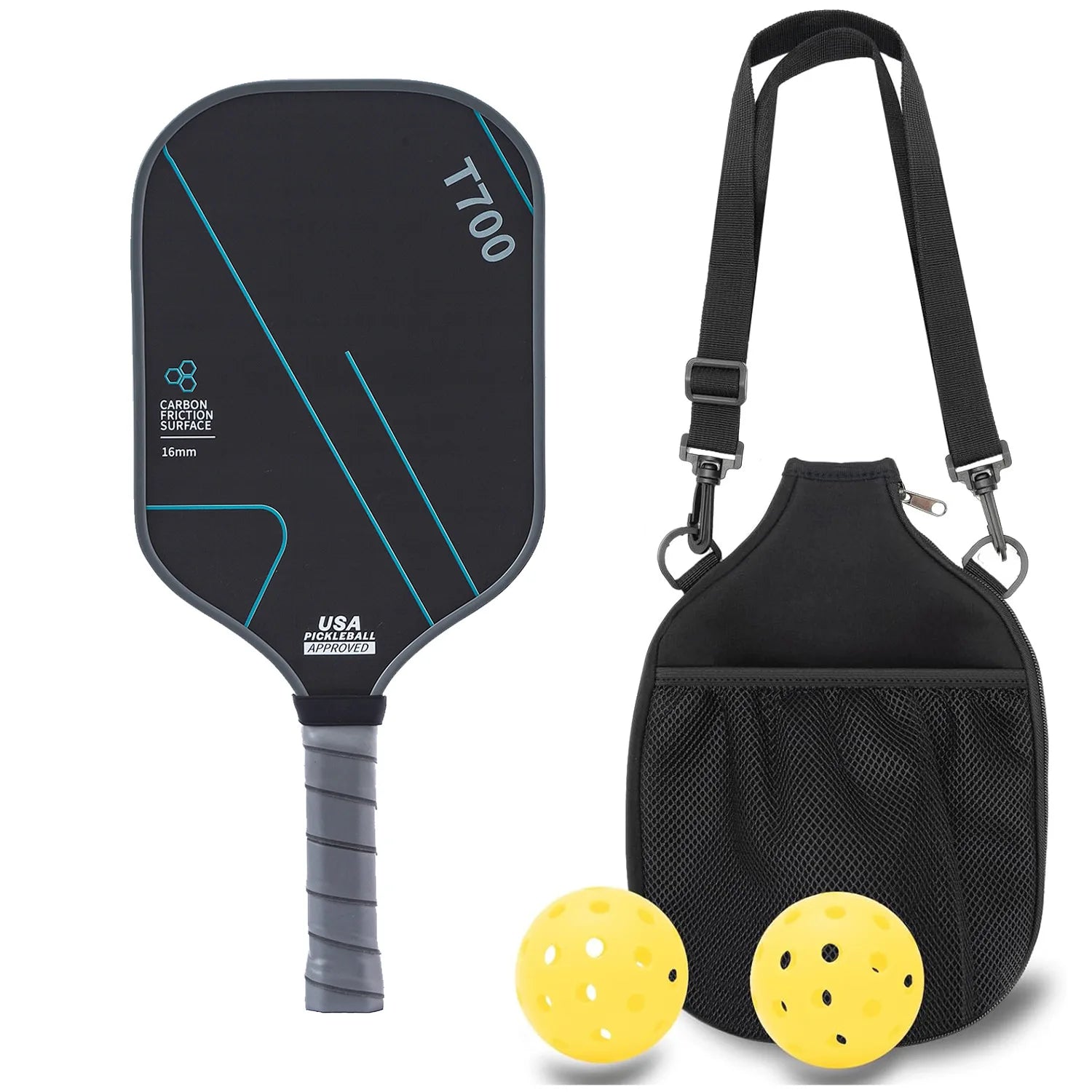 2024 Joola Pickleball Paddle: Carbon Fiber 16mm Tournament