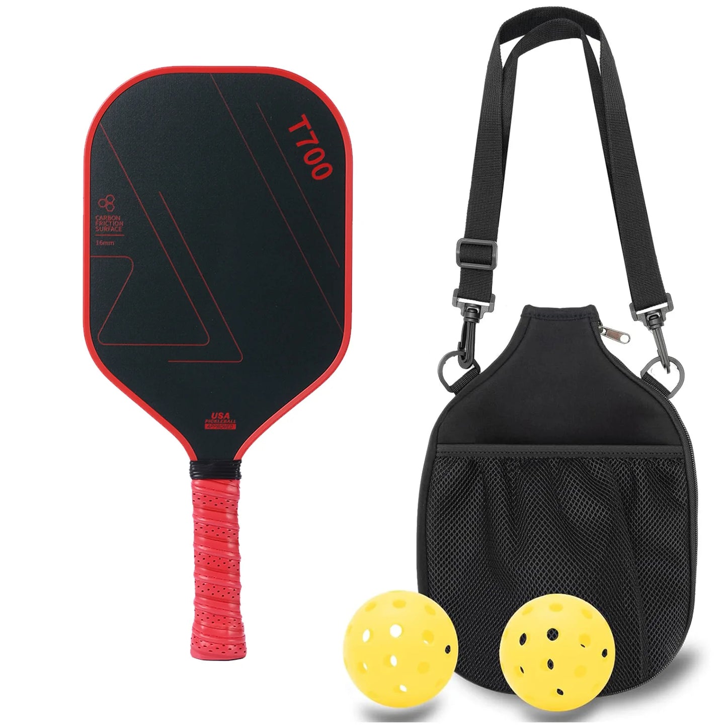 2024 Joola Pickleball Paddle: Carbon Fiber 16mm Tournament